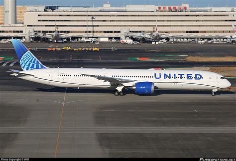 N14011 United Airlines Boeing 787 10 Dreamliner Photo By Will Id