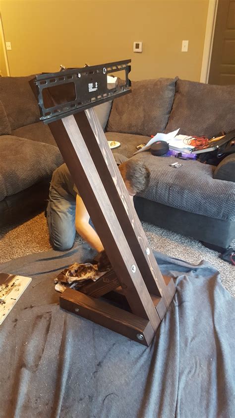 Diy Tv Mount Swivel Karleen Parnell