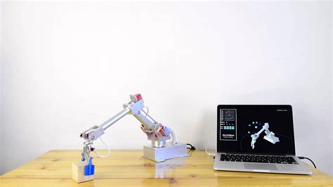 7bot Robot Arm Gui Demo Moving Wood Block Simple Youtube