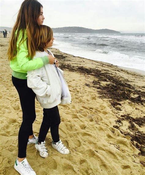 Thylane Blondeau And Her Little Brother Thylane Blondeau Instagram