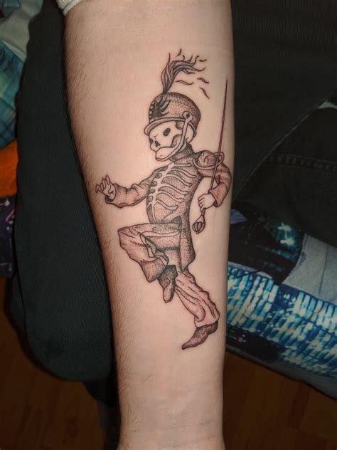 The Black Parade Skeleton By Kiara At Cherry Pie Tattoo And Piercing
