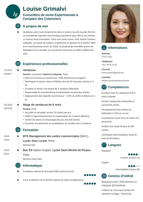 Exemple De Cv 50 Exemples Simples Et Gratuits 2022