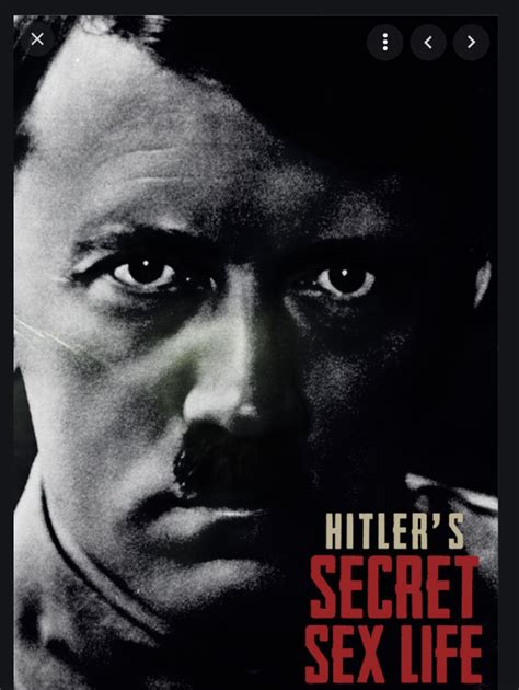 Hitlers Secret Sex Life Serie 2021 Tráiler Resumen Reparto Y Dónde Ver Creada Por La