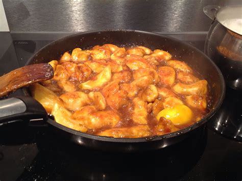Poulet au citron Sauce soja citron gingembre