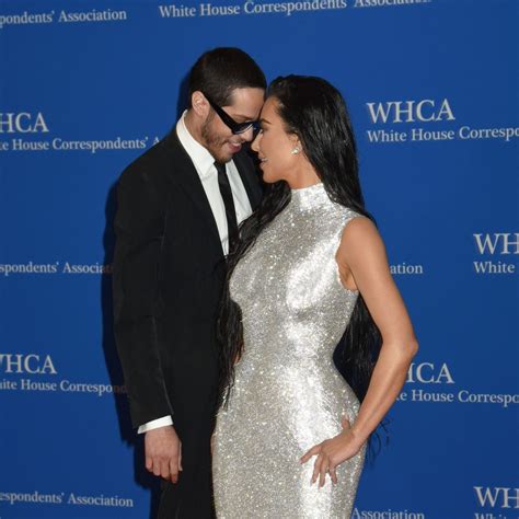 Kim Kardashian And Pete Davidson At 2022 White House Correspondents