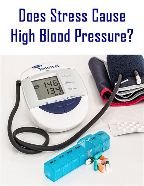 Does Stress Cause High Blood Pressure