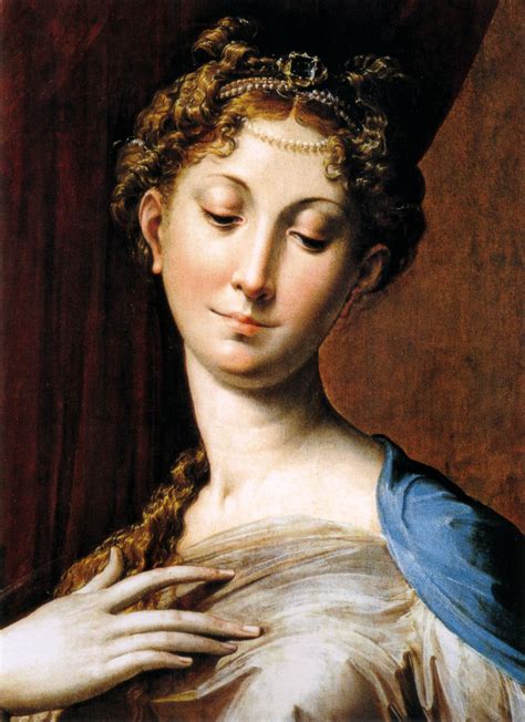 Parmigianino Madonna Of The Long Neck 1534 40 Florence Uffizi