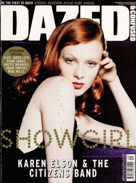 Dazed And Confused Magazine October 2005 Karen Elson Eva Ionesco Jared L