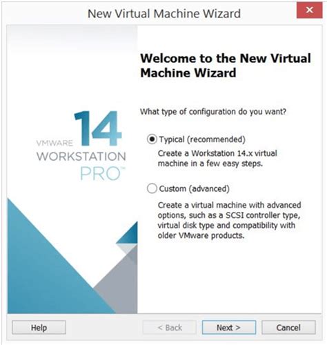 How To Setup A Virtual Machine With Vmware Workstation 14