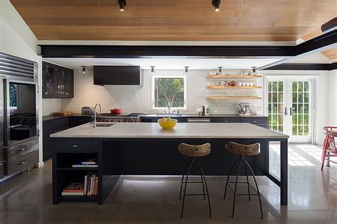 Kitchens With Concrete Floors A Sustainable And Durable Trend