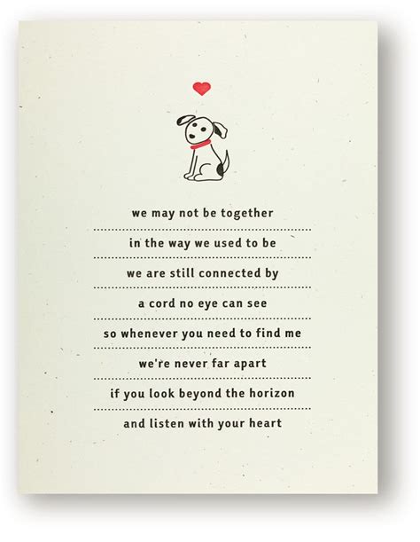 I could see that you were crying, you grant me the strength not to dwell on my loss. Dog sympathy Poems