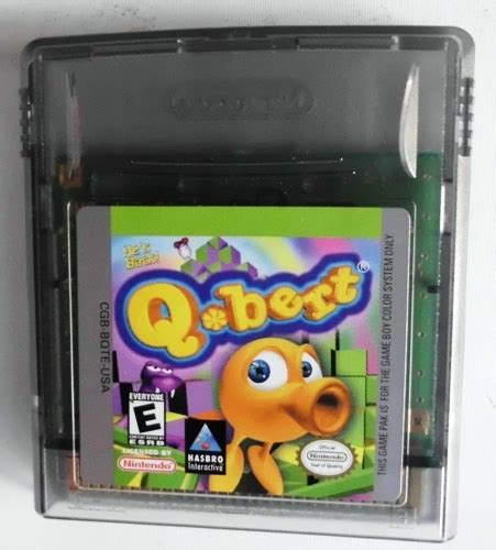 Qbert Game Boy Color Gbc Opened 00 Now And Then Collectibles