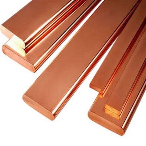 Copper Bus Bars Electric Grade Ec Grade Thickness 5 To 20 Mm Rs