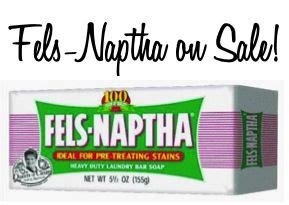 Fels naptha laundry bar and stain remover. Fels Naptha on Sale | Fels naptha, Laundry soap bar ...