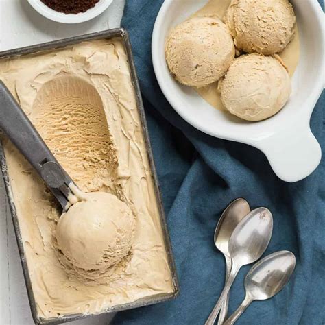 Homemade Coffee Ice Cream Recipe Baked By An Introvert