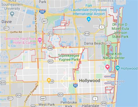 How Far Is Hollywood Florida From Miami Discover Hollywood Florida