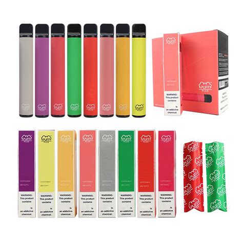 Puff Plus Disposable Pod Kit Flavor Options Available Best Vaping