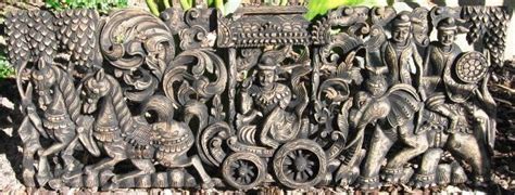 Myanmar Handicraft Wood Carving Traditional Sculptures Myanmar Art
