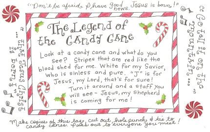 The candy cane christmas tradition was said to have been the inspiration of fine christian candy maker in indiana. steffenately blessed