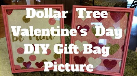 Come and watch the video and you will be lighting the way to love in a snap! Dollar Tree Valentine's Day DIY Gift Bag Picture - YouTube