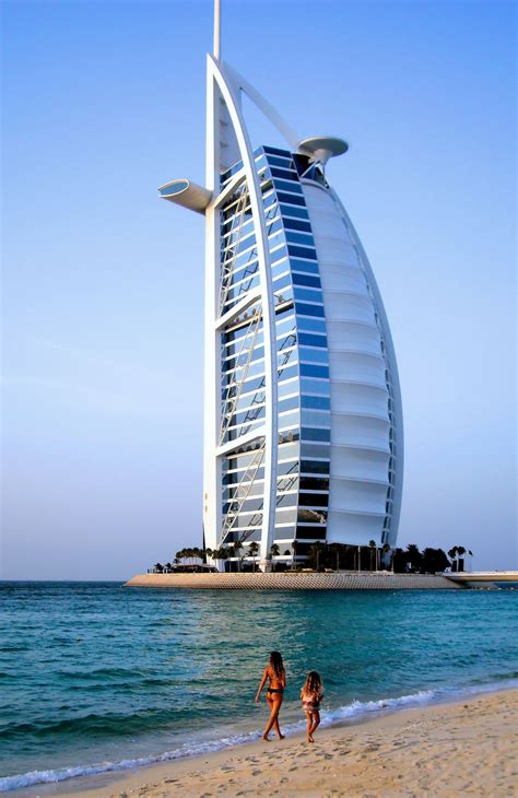 Burj Al Arab Hotel On Jumeirah Beach In Dubai Uae Encircle Photos