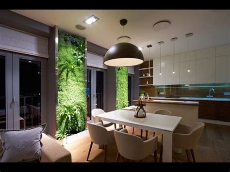 How this designer mom reimagined the retro architecture. Light Apartment Interior Design with Beautiful Vertical Garden Designs Inside - YouTube