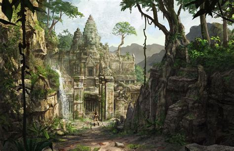 Jungle Temple Concept Art Artzo