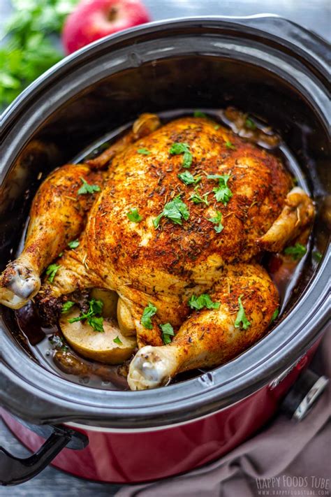 Whole Chicken In Slow Cooker Recipe Online Heath News