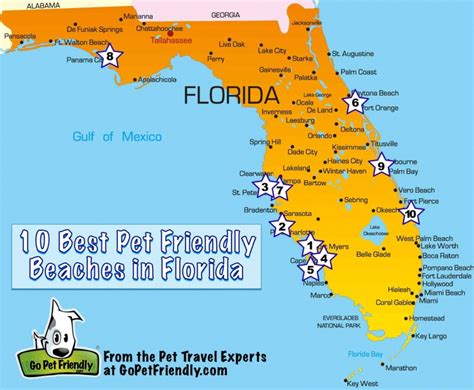 Florida Map East Coast Cities And Travel Information