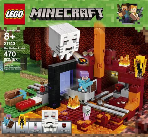 Lego Minecraft Le Portail Du Nether 21143 Toys R Us Canada
