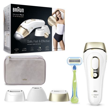 Braun Ipl Silk Expert Pro 5 Visible Permanent Hair Removal With 4