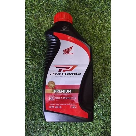 Pro Honda Genuine Oil T Sl W Ma Black Fully Synthetic For