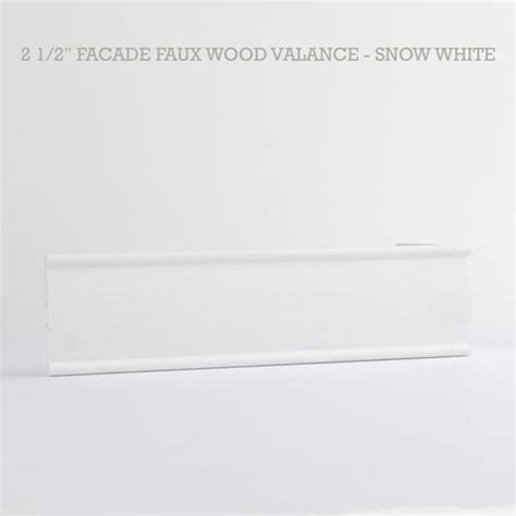 2 12 Faux Wood Blind Woodgrain Valance From 8 94 Inches