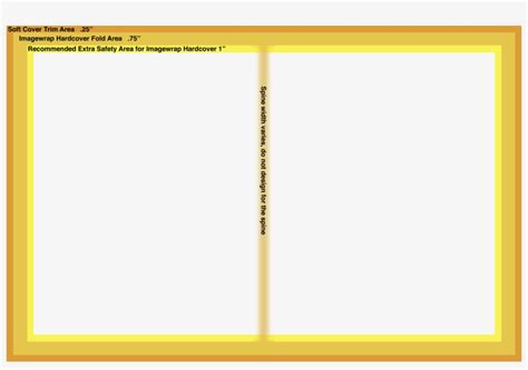 A series of terms is commonly used by libraries and publishers for the. Cover Dimensions - 8.5 X11 Book Cover Template - Free ...