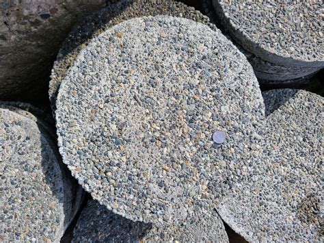 Round Aggregate Stepping Stone 16 Landscape Shoppe