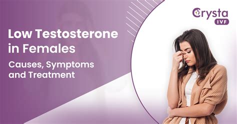 Low Testosterone In Females Causes Symptoms And Treatment