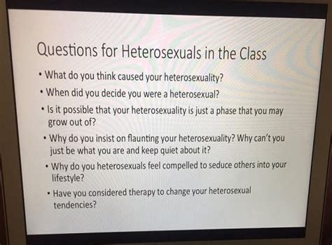 This Professor Tried To Show How Annoying The Questions You Ask Gay