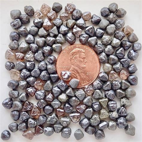 100 Carats Diamond Rough Crystals Average Size 70cts Etsy Uk