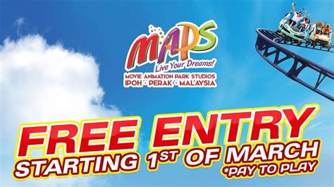 Maps perak (movie animation park studio of perak) is a theme park in ipoh, perak, malaysia which was created from a joint venture between perak corporation berhad and the sanderson group. Free Entry To MAPS Theme Park Starting 1st March 2019 ...