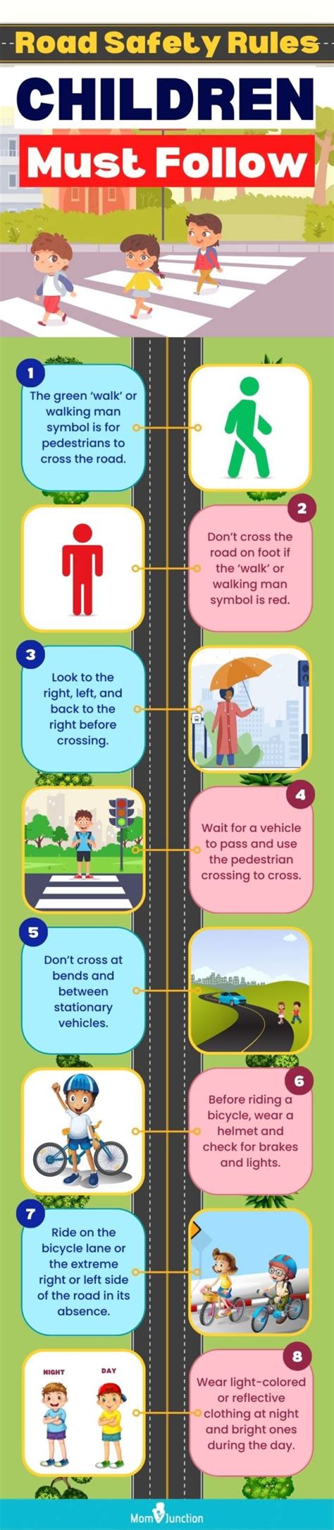 13 Important Road Safety Rules To Teach Your Children