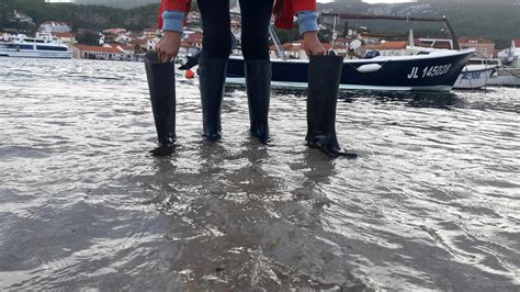 Slobodna Dalmacija Nezapamćena Plima Potopila Srce Dalmacije