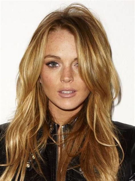 if i ever decide to go back to blonde i love this lindsay lohan hair cool hairstyles messy