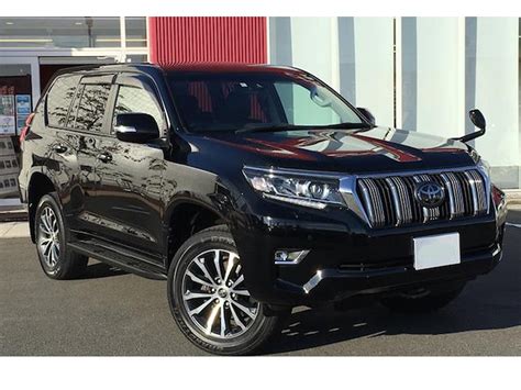 2018 Toyota Land Cruiser Prado Txl Package 4wd Black Right Hand No