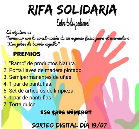 Ejemplos De Rifas Solidarias Modelos De Rifas Para Imprimir Club De