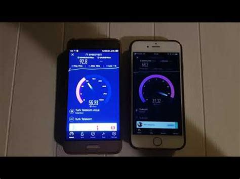 Turk Telekom vs Turkcell 4 5G Hız Testi YouTube