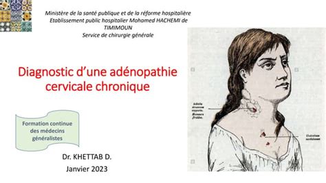 Diagnostic Dune Adénopathie Cervicale Chroniquepptx