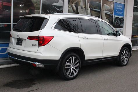 Certified Pre Owned 2017 Honda Pilot Elite Awd Sport Utility In