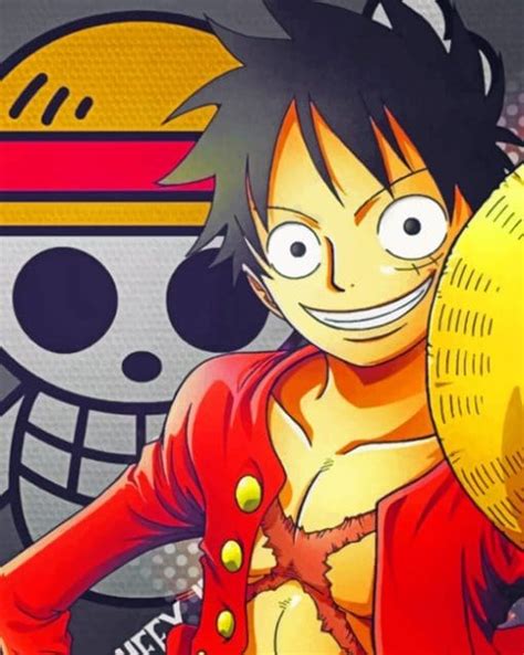 D Monkey Luffy Animations Paint By Numbers Painting By Numbers