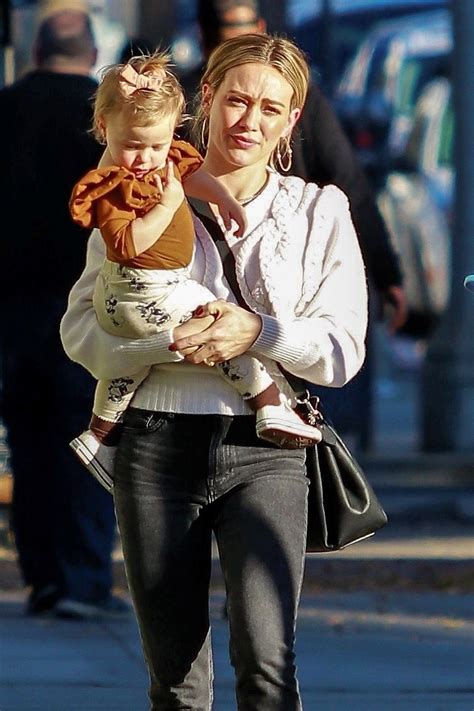 Hilary Duff With Her Daughter Stormi Webster Out In Sherman Oaks 20191219 The Duff Hilary