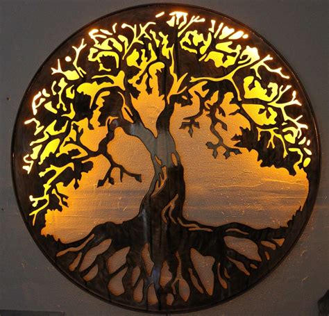 Quote from tree wall decor : 15 Inspirations of Copper Oak Tree Wall Art